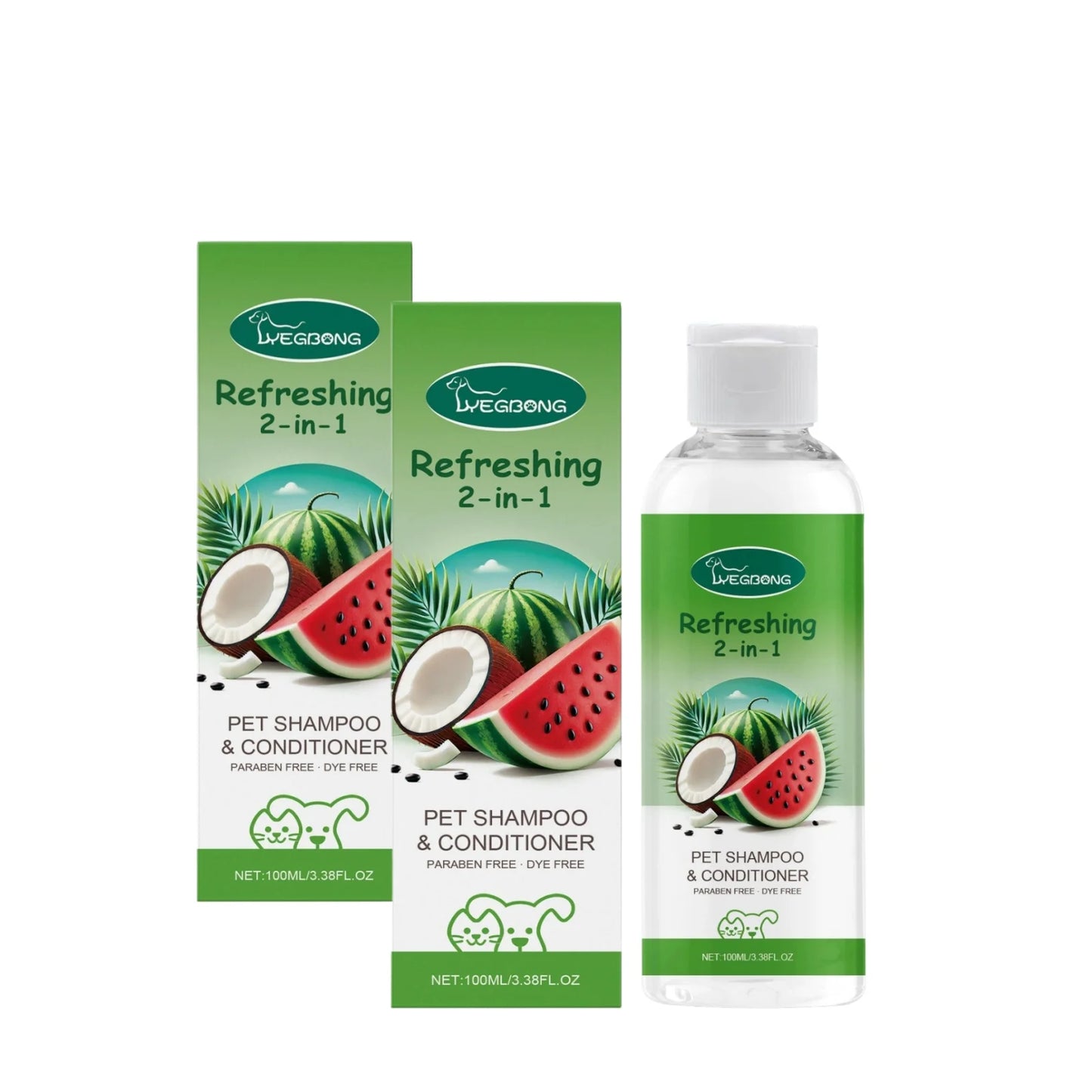 YEGBONG 2-in-1 Pet Shampoo & Conditioner