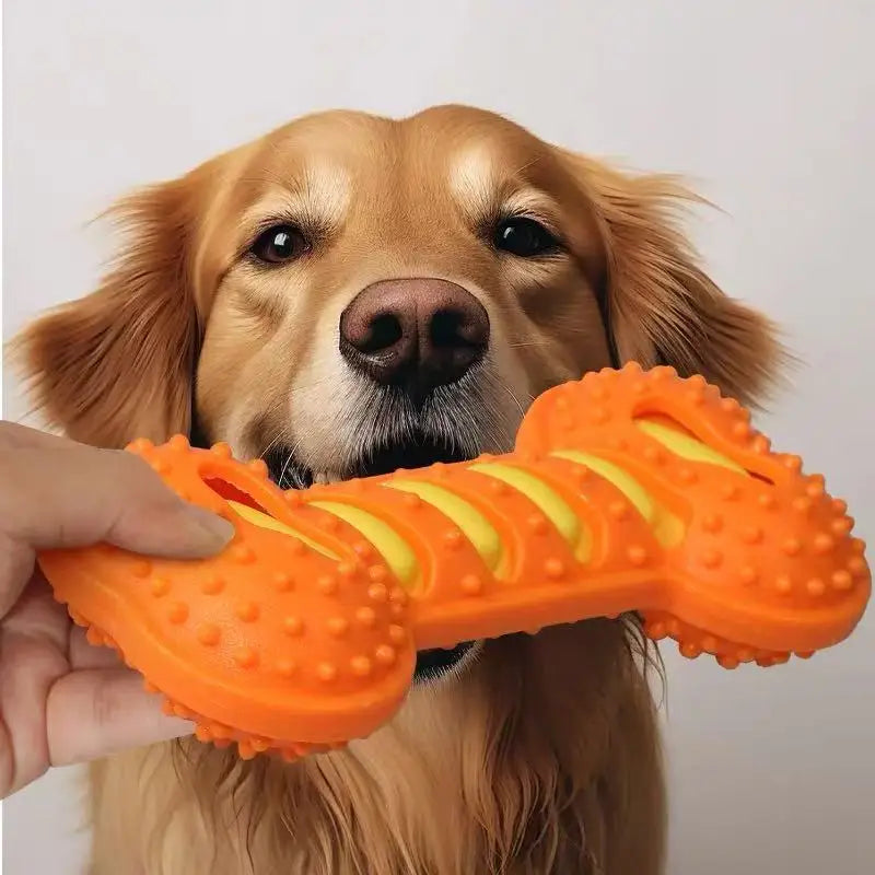 Rubber Bone Bite-Resistant Puppy Chew Toy