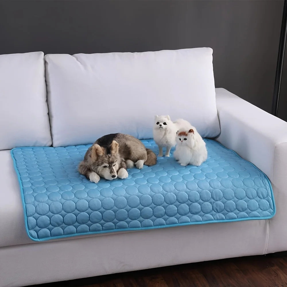 Cooling Gel Pet Mat Summer Cold Bed for Dogs & Cats