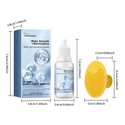 Pet Wash Free Essence Dog Body Shampoo Deodorizing Formula