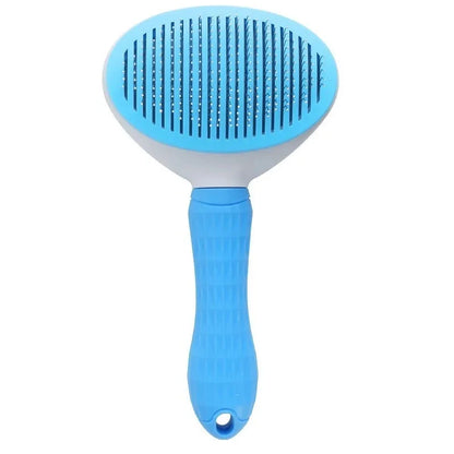 Self-Cleaning Pet Grooming Brush for Dogs & Cats