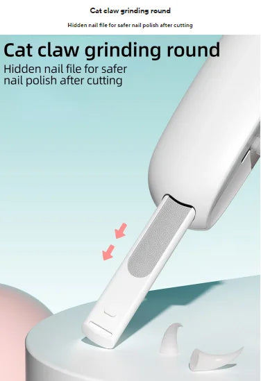 Professional Pet Nail Clipper for Dogs & Cats Adjustable Safety Hole