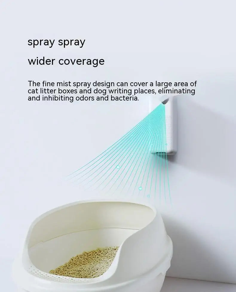 PETKIT PURA MAX Smart Cat Litter Box Odor Eliminator Spray K3 N50