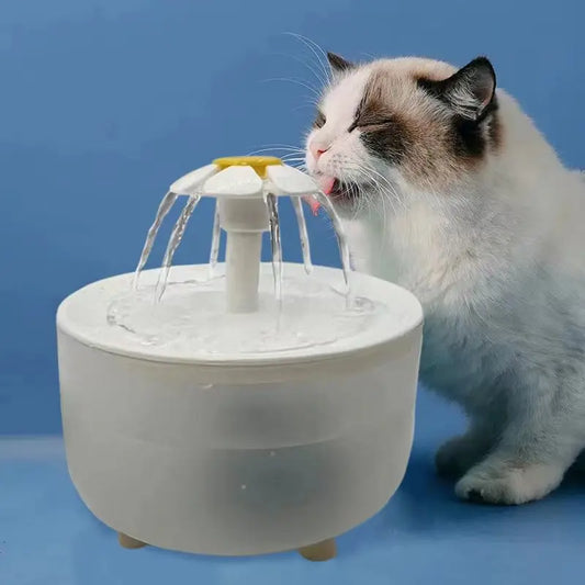 Pets Water Fountain Auto Filter USB Electric Quiet Cat Water Drinker Bowl 1200ml