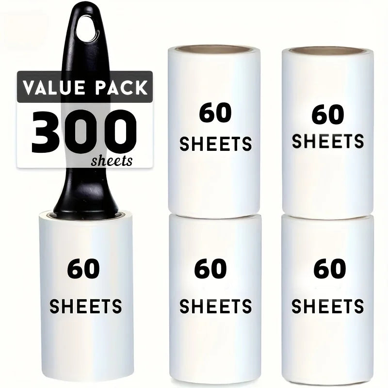 Extra Sticky Lint Roller for Pet Hair Removal 60 Sheets