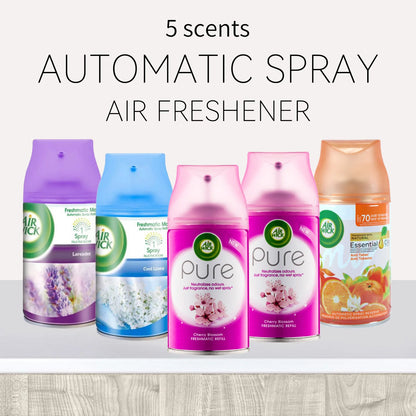 2 Pcs Automatic Air Freshener Spray Refill 6.2oz per Can