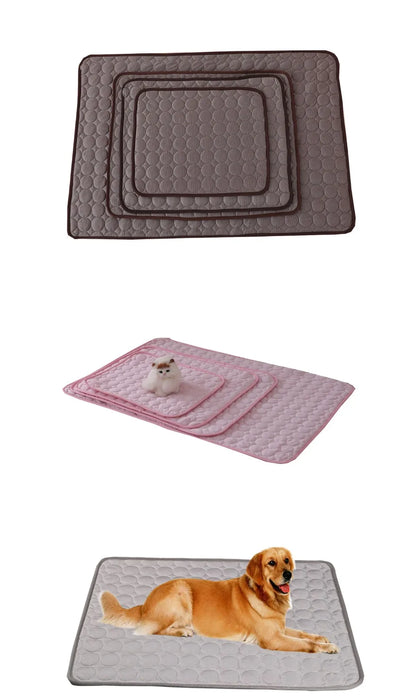 Cooling Gel Pet Mat Summer Cold Bed for Dogs & Cats