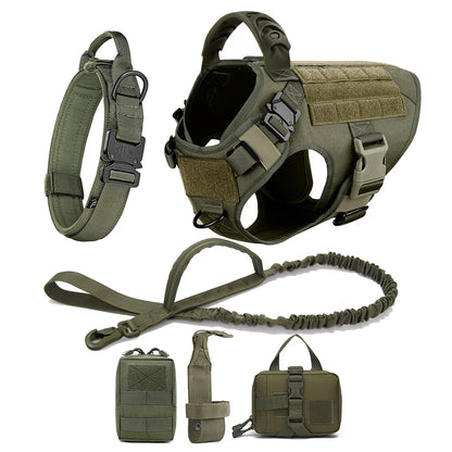 Large Dog Harness and Leash Set Training Vest