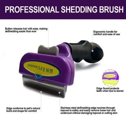 Pet Grooming Massage Comb for Dogs & Cats