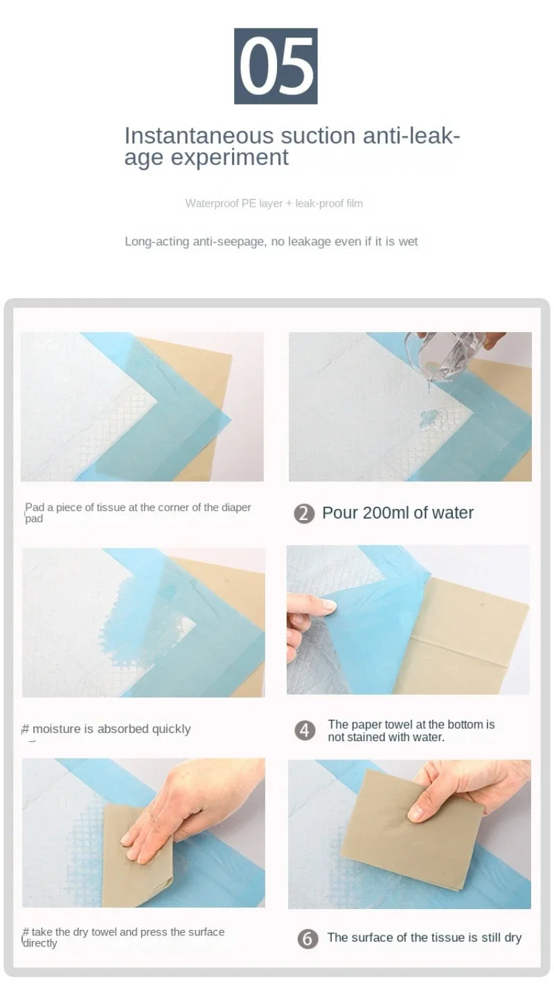 Disposable Puppy Training Pee Pads Quick Dry Multi Size Pack