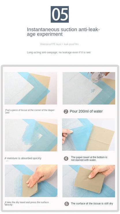 Disposable Puppy Training Pee Pads Quick Dry Multi Size Pack