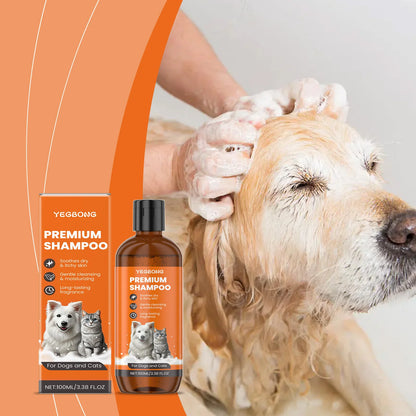 Natural Pet Shampoo for Dogs & Cats Coconut Oil Formula