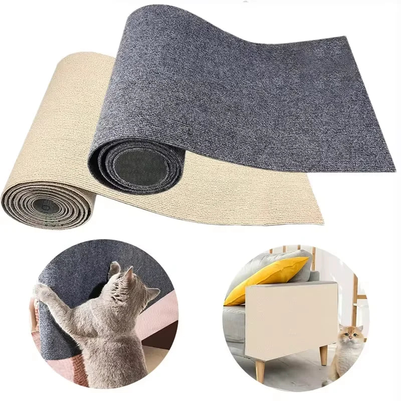 Self-Adhesive Cat Scratching Mat Sofa Protection Scratch Board
