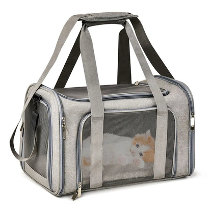 Soft-Sided Pet Carrier Backpack Airline Approved for Dogs & Cats