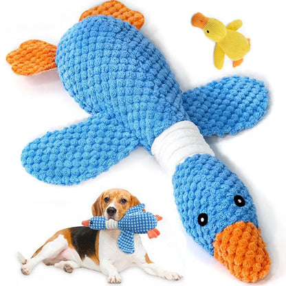 Indestructible Plush Chew Toy for Dogs & Cats