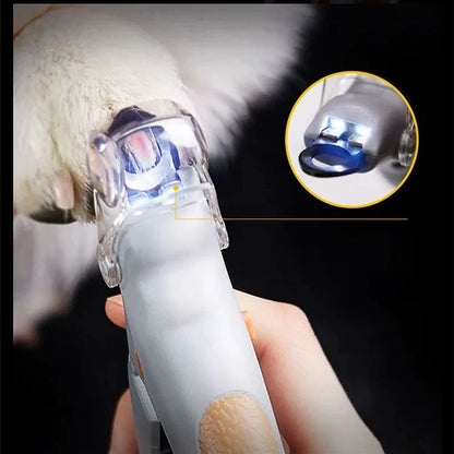 LED Light Pet Nail Clipper Scissors for Dogs & Cats