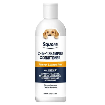 2-in-1 Puppy Shampoo and Conditioner for Sensitive Skin
