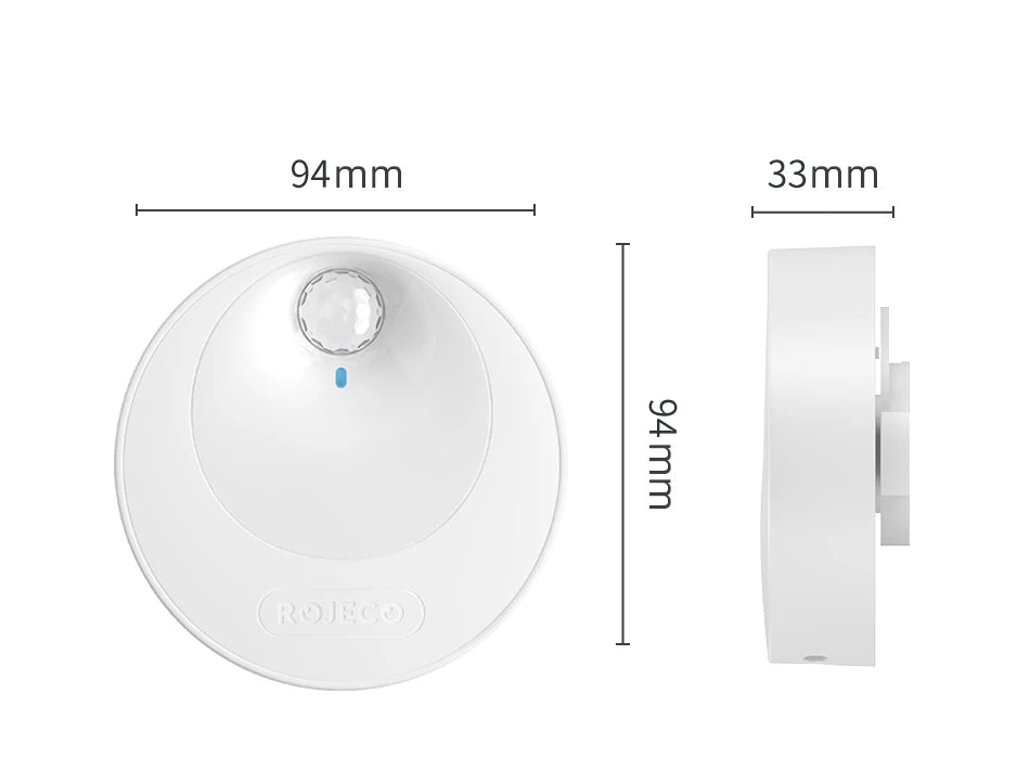 ROJECO Smart Cat Litter Deodorizer 4000mAh Odor Purifier