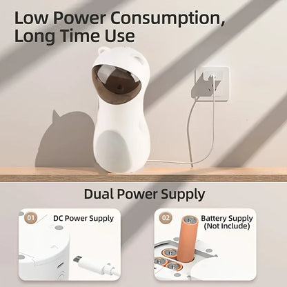 Automatic Laser Cat Toy with Spinning Laser Smart Timer USB/Battery