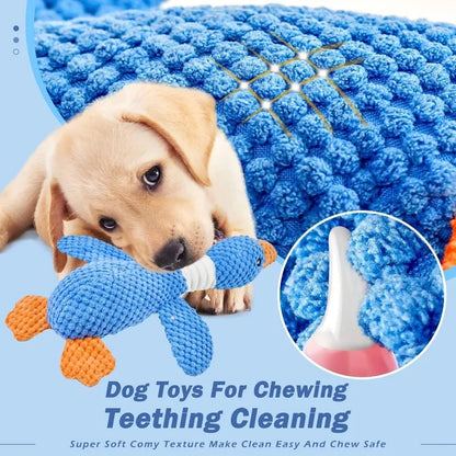 Indestructible Plush Chew Toy for Dogs & Cats