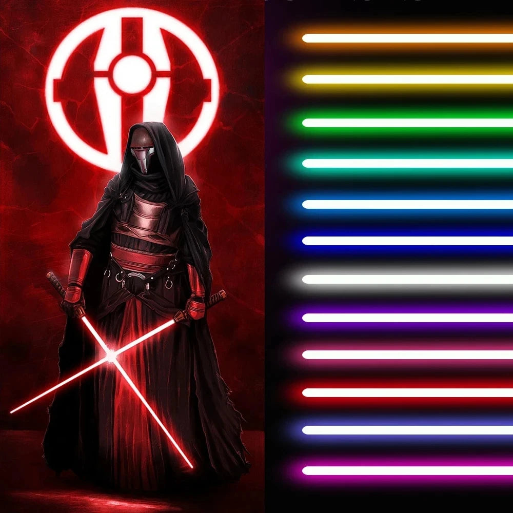 RGB Metal Lightsaber Laser Sword Toy LED Light Stick