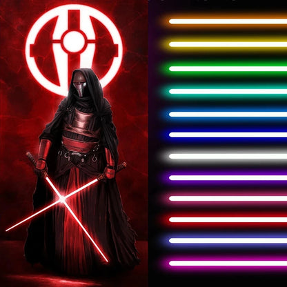 RGB Metal Lightsaber Laser Sword Toy LED Light Stick