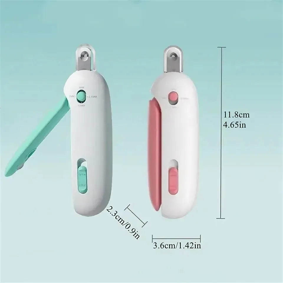 Professional Pet Nail Clipper for Dogs & Cats Adjustable Safety Hole