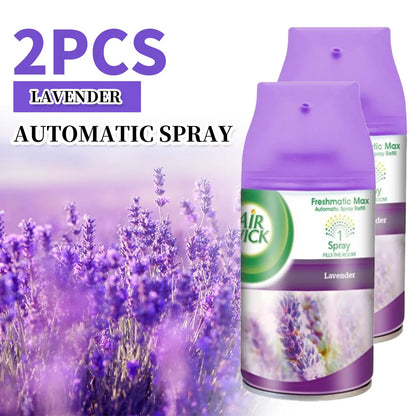 2 Pcs Automatic Air Freshener Spray Refill 6.2oz per Can