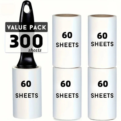 Extra Sticky Lint Roller for Pet Hair Removal 60 Sheets