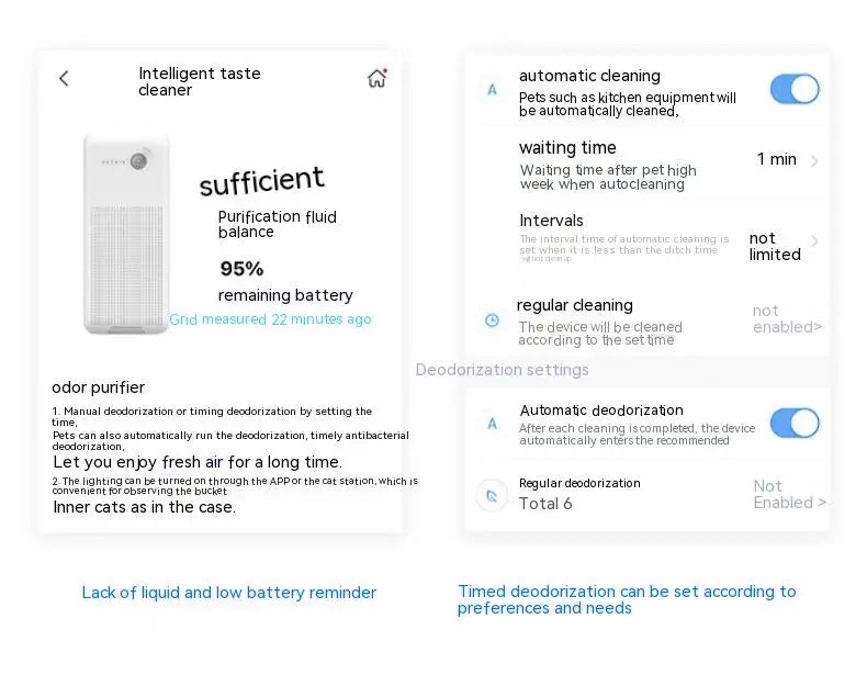 PETKIT PURA MAX Smart Cat Litter Box Odor Eliminator Spray K3 N50