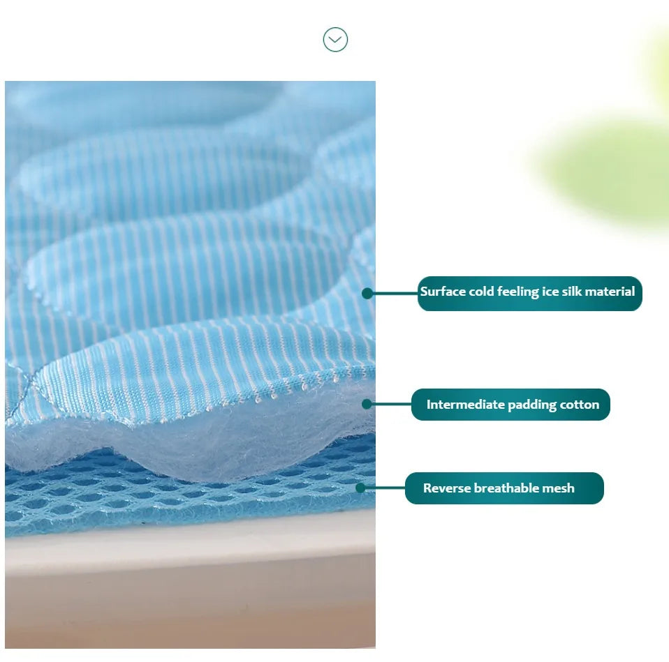 Cooling Gel Pet Mat Summer Cold Bed for Dogs & Cats