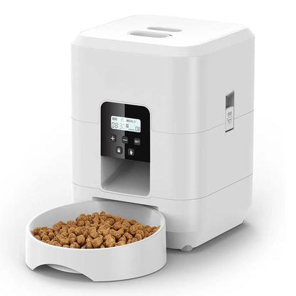 Smart Automatic Pet Feeder for Cats & Dogs Timed Quantitative Food Dispenser