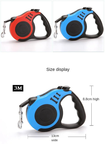 Retractable Dog Leash 3M / 5M Automatic Lock