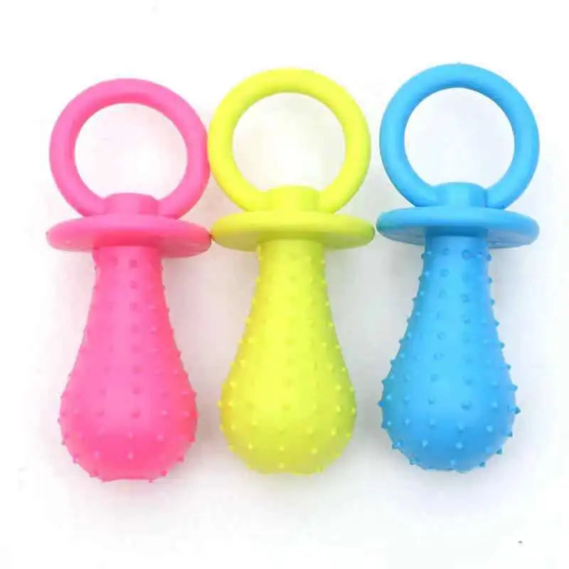 Rubber Chew Toy for Small Dogs Teeth Cleaning