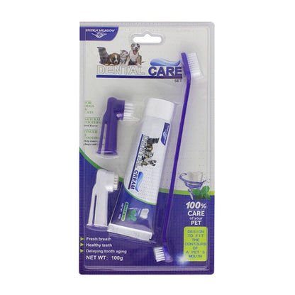 4-Piece Pet Tartar Control Dental Care Kit