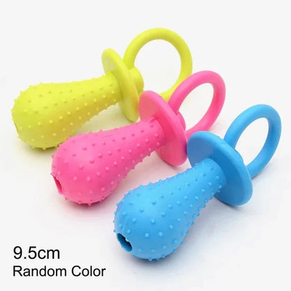 Rubber Chew Toy for Small Dogs Teeth Cleaning