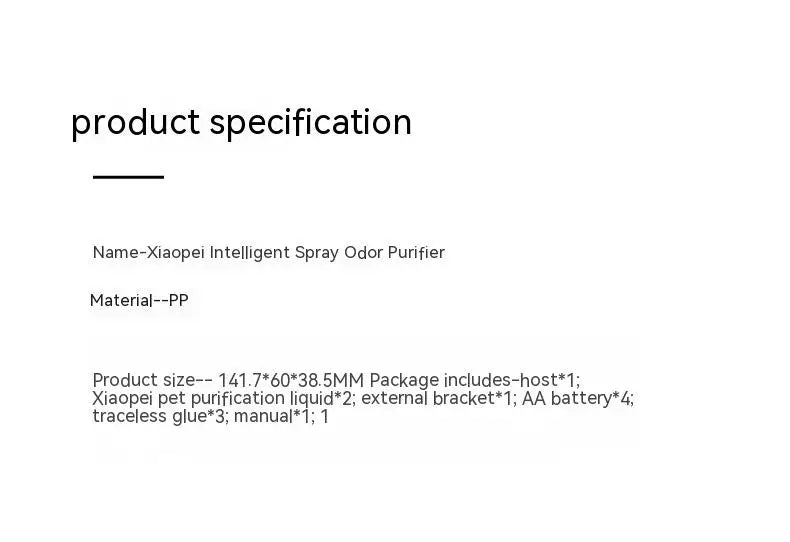 PETKIT PURA MAX Smart Cat Litter Box Odor Eliminator Spray K3 N50