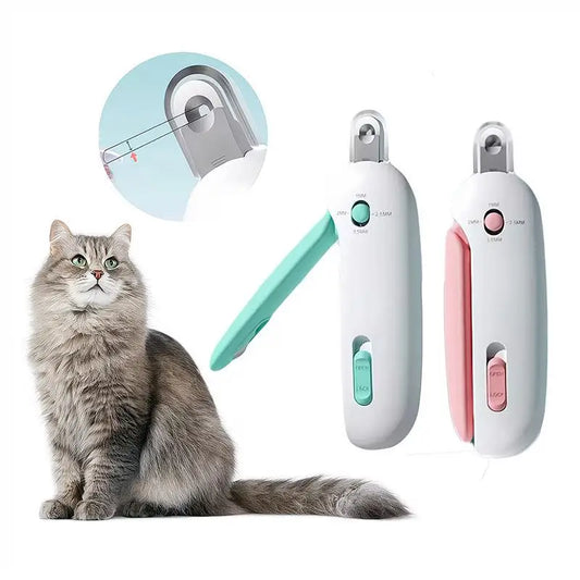 Professional Pet Nail Clipper for Dogs & Cats Adjustable Safety Hole