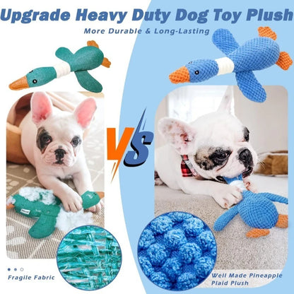 Indestructible Plush Chew Toy for Dogs & Cats