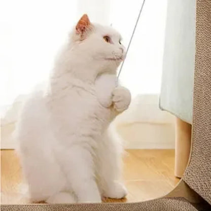 L-Shape Cardboard Cat Scratching Post Large / Small Wear-Resistant Cat Toy