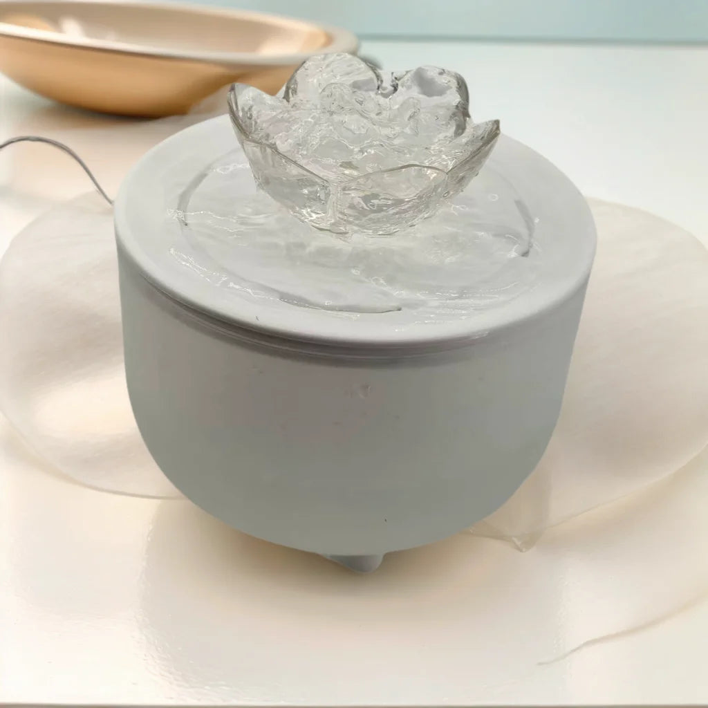 Pets Water Fountain Auto Filter USB Electric Quiet Cat Water Drinker Bowl 1200ml