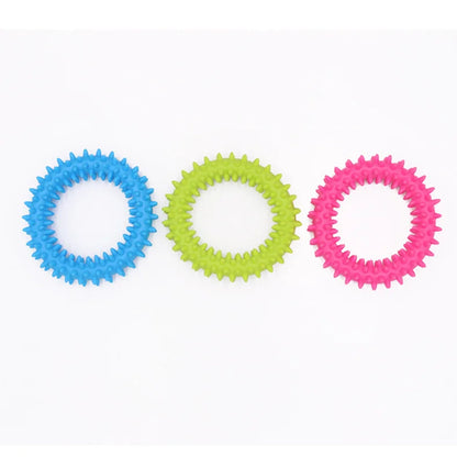 Rubber Chew Toy for Small Dogs Teeth Cleaning