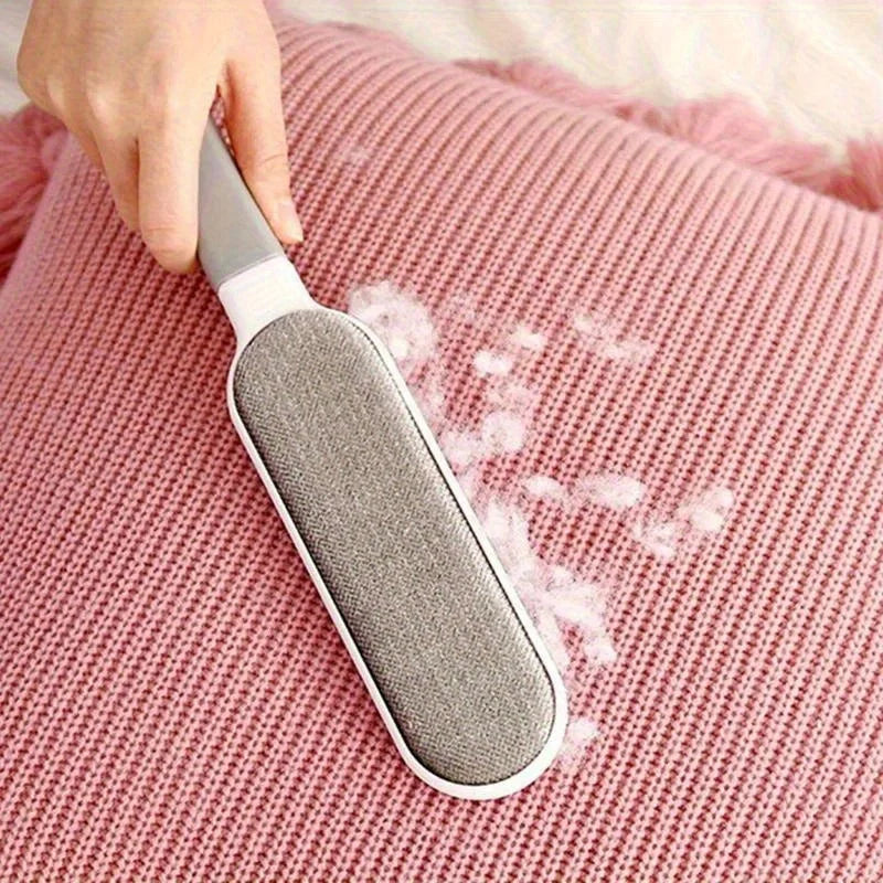 Double-Sided Pet Hair Remover Brush for Sofa Clothes and Carpet