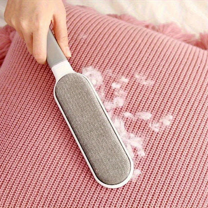 Double-Sided Pet Hair Remover Brush for Sofa Clothes and Carpet