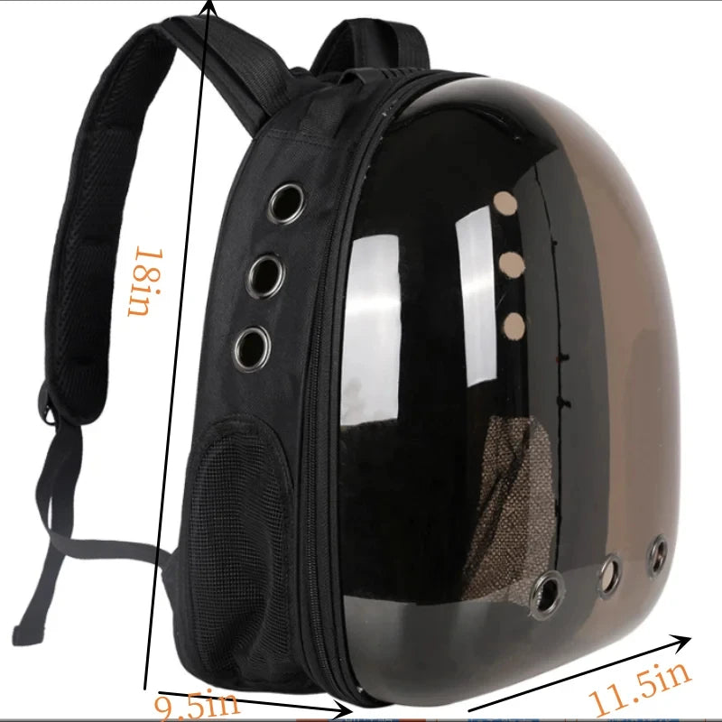 Space Capsule Breathable Cat Carrier Travel Bag