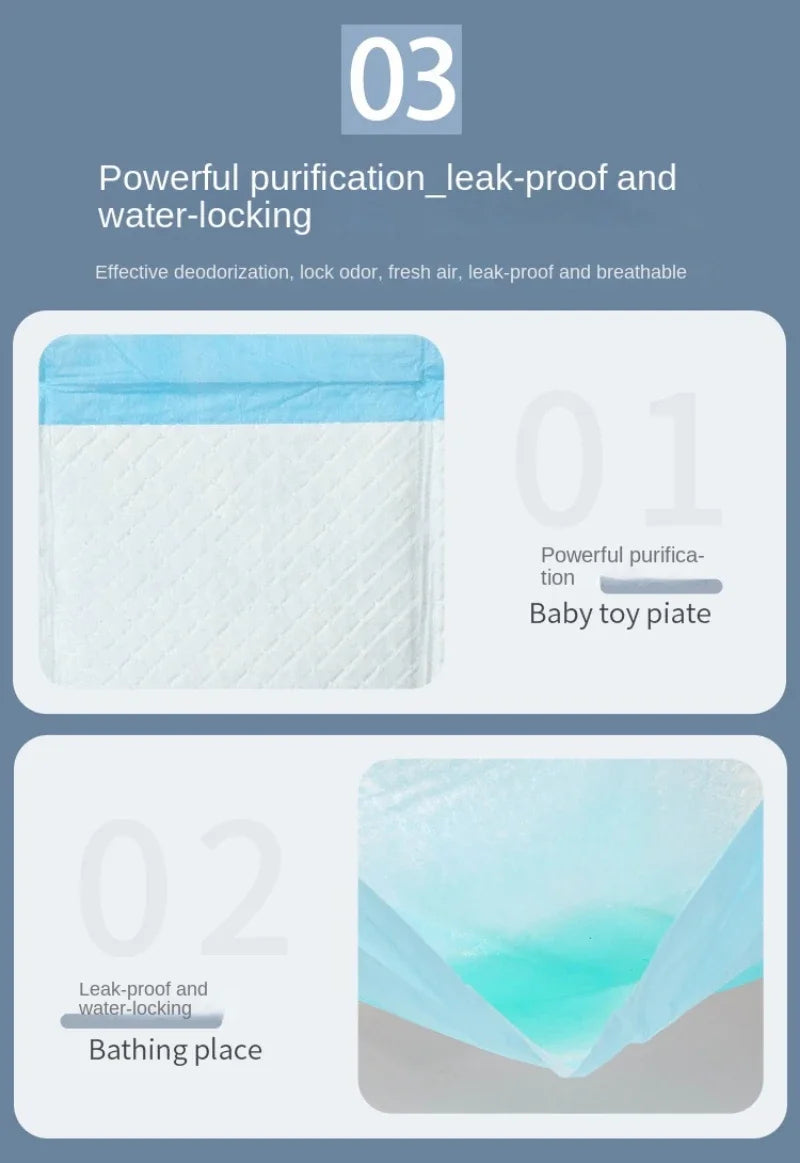 Disposable Puppy Training Pee Pads Quick Dry Multi Size Pack