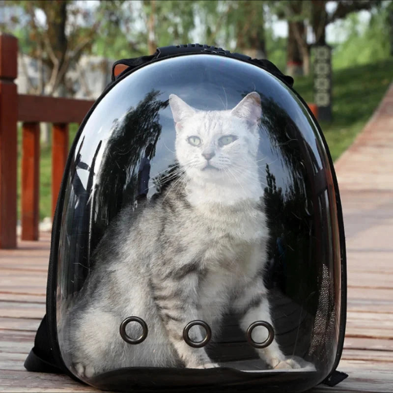 Space Capsule Breathable Cat Carrier Travel Bag