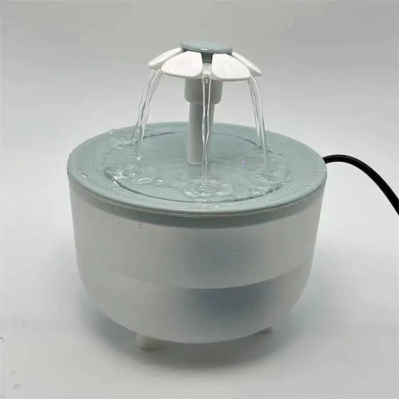 Pets Water Fountain Auto Filter USB Electric Quiet Cat Water Drinker Bowl 1200ml