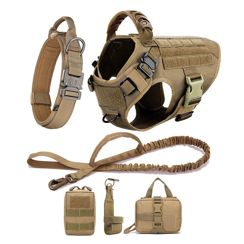 Large Dog Harness and Leash Set Training Vest