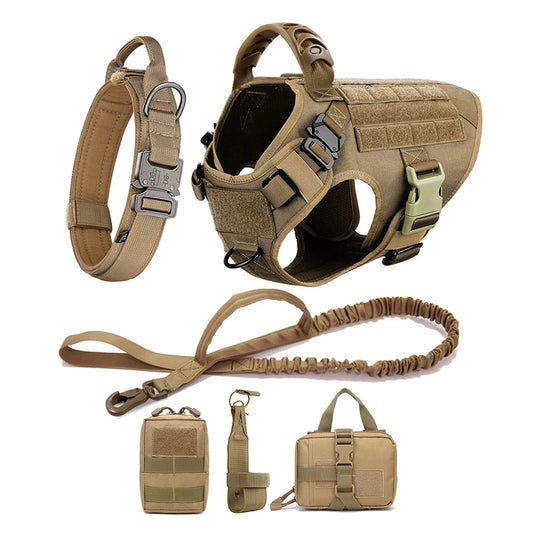 Large Dog Harness and Leash Set Training Vest